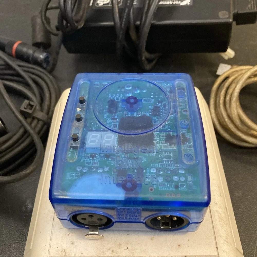 Intelligent DMX Interface + J&J Electronics‎ Intelliglo 110 + Wires - Untested